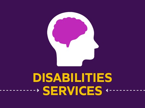 Disabilities services graphic - decorative