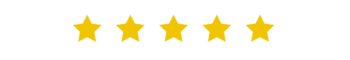 five yellow stars in a row