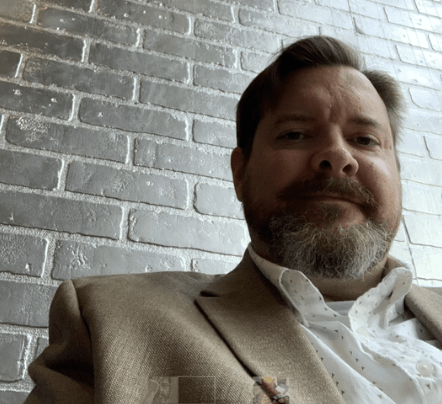 Master's in Art Education 2024 graduate Dan Garbark