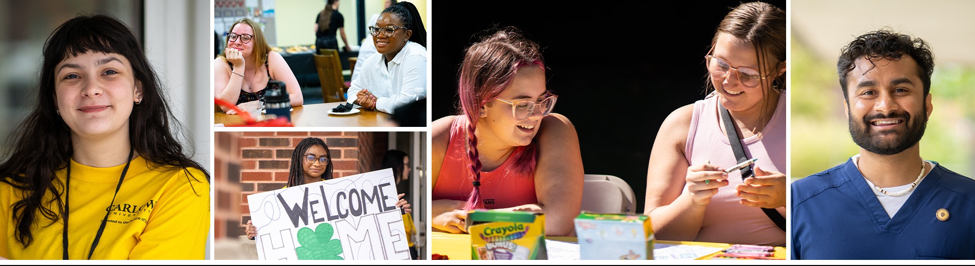 thumbnail images of students