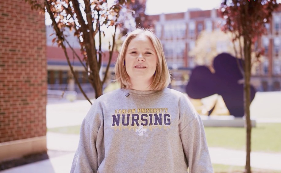 Mikaela, Carlow nursing student